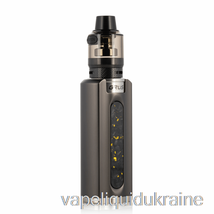 Vape Liquid Ukraine Lost Vape GRUS 100W Starter Kit Gunmetal / Chopped Carbon Fiber
